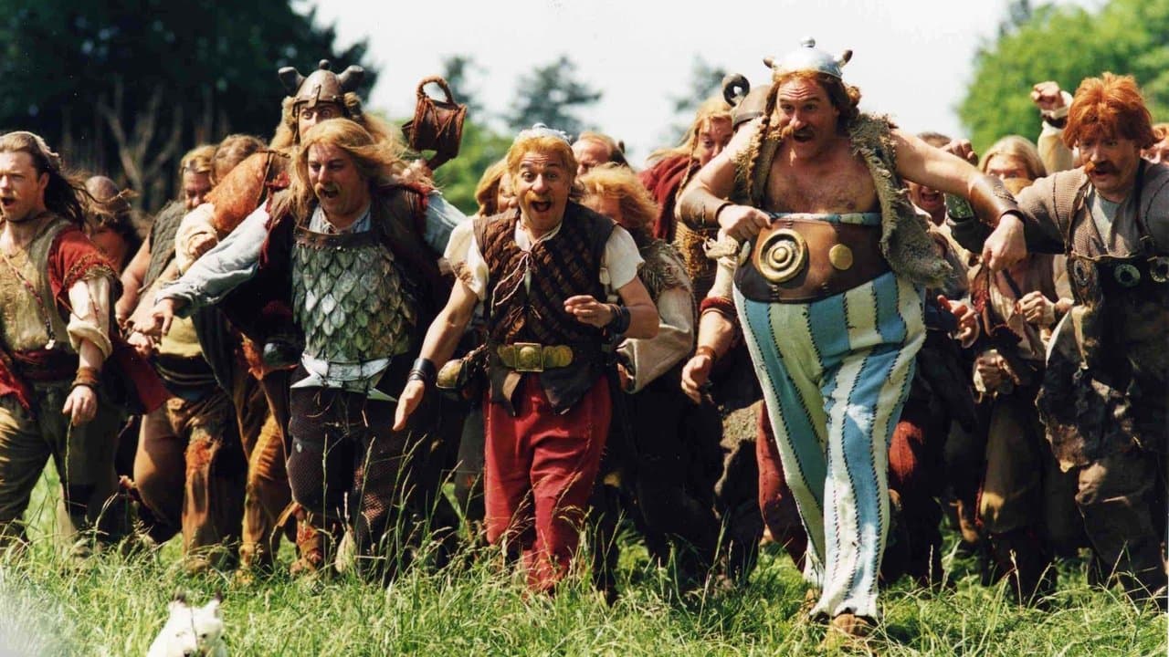 Backdrop – Asterix & Obelix gegen Caesar