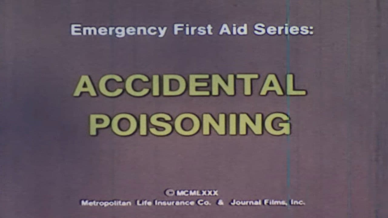 Backdrop – Emergency First Aid Series: Accidental Poisoning
