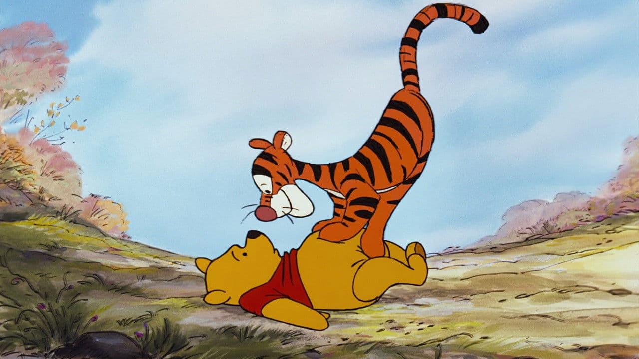Backdrop – Winnie Puuh und Tigger dazu