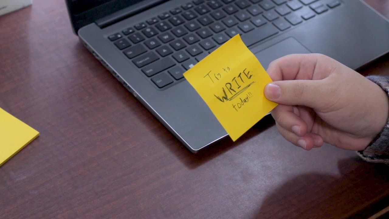 Backdrop – Try to WRITE today!!!