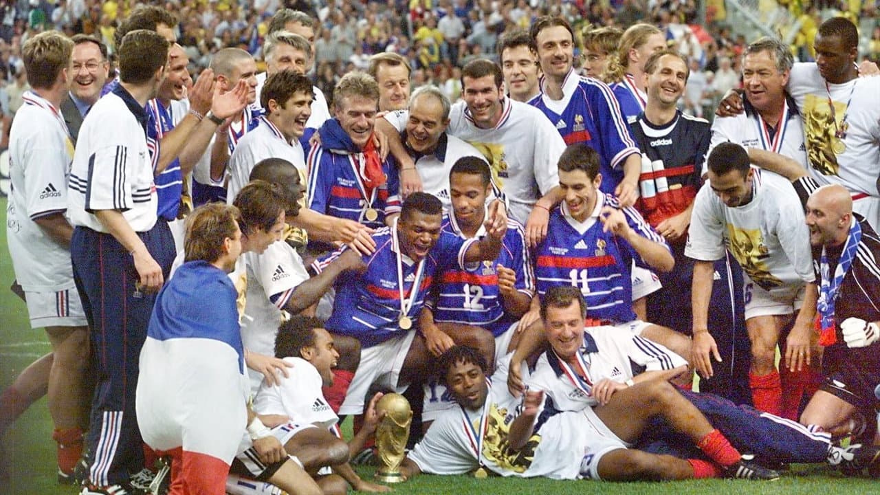 Backdrop – France - Brésil : Foot - Coupe du monde 1998 - Finale