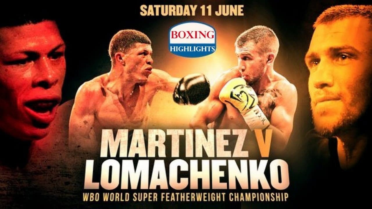 Backdrop – Roman Martinez vs. Vasyl Lomachenko