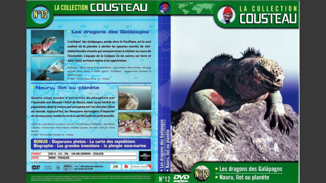Backdrop – La collection Cousteau N°12 | Les Dragons des Galápagos | Nauru, îlot ou planète