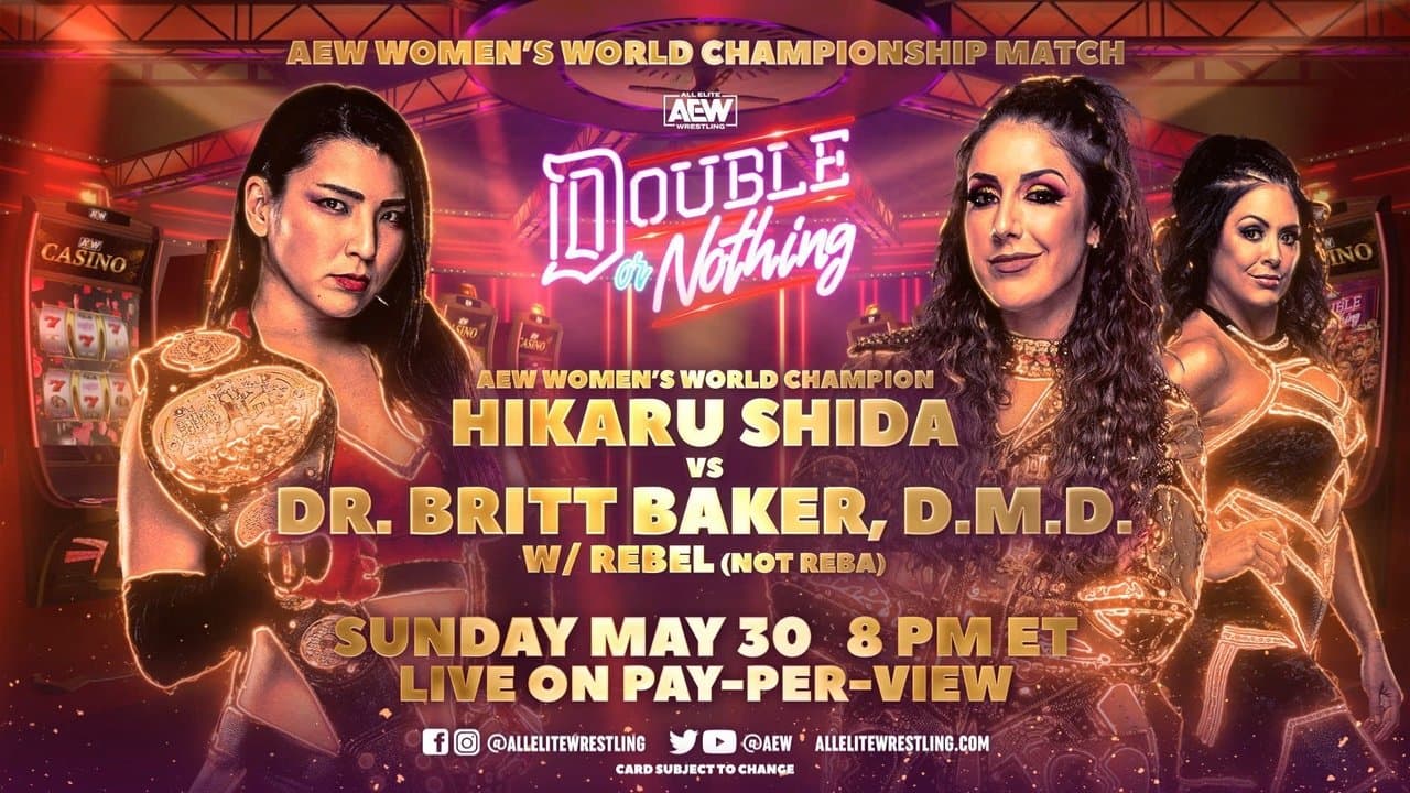 Backdrop – AEW Double or Nothing 2021