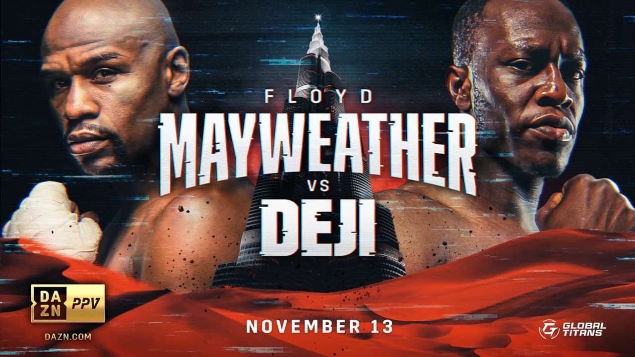 Backdrop – Floyd Mayweather Jr. vs Deji