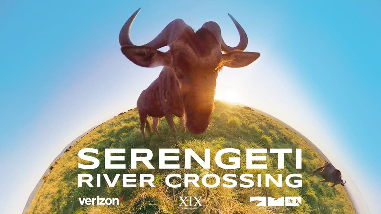 Backdrop – Serengeti River Crossing