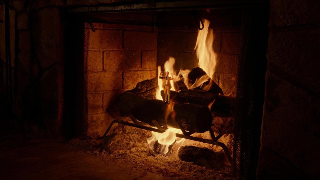 Backdrop – Adult Swim Yule Log