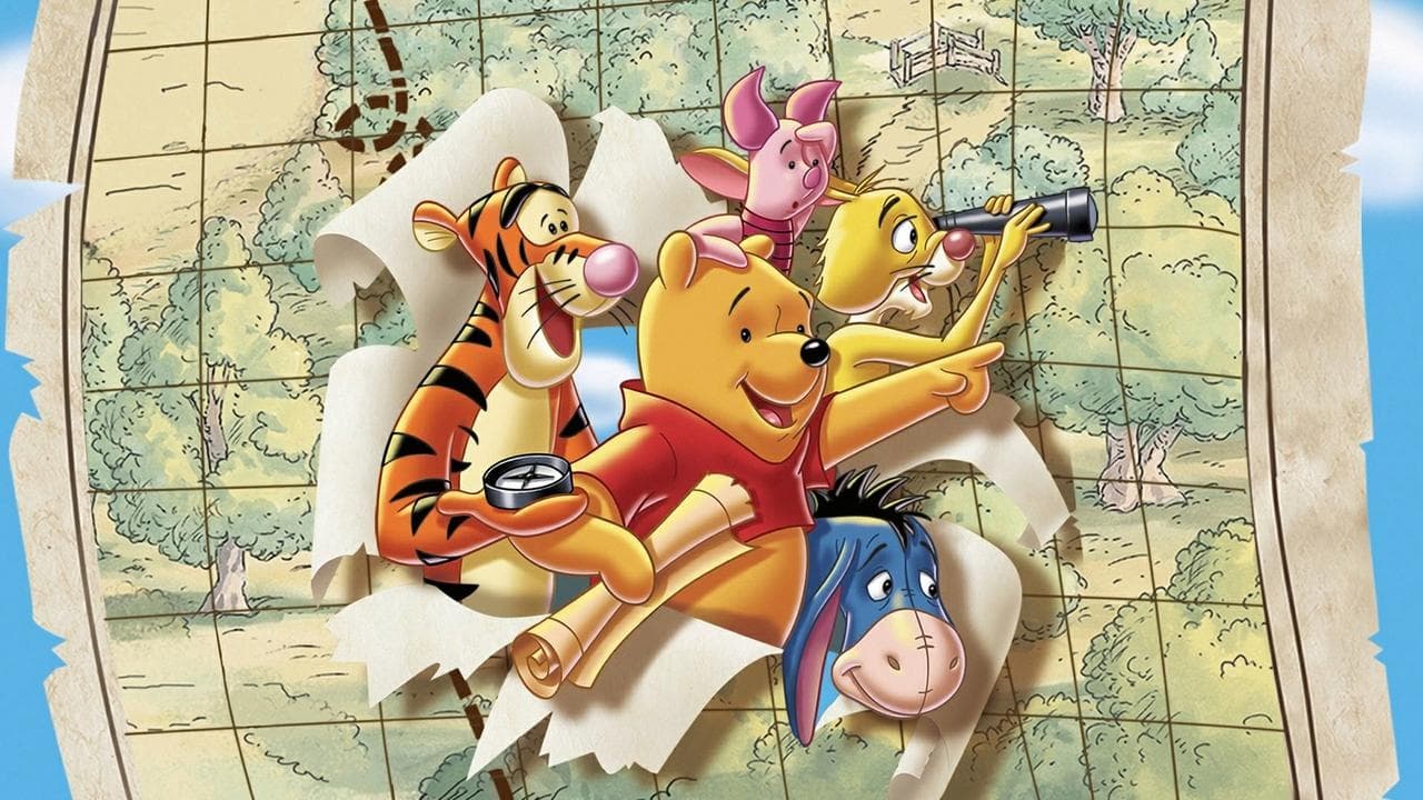 Backdrop – Winnie Puuh auf großer Reise