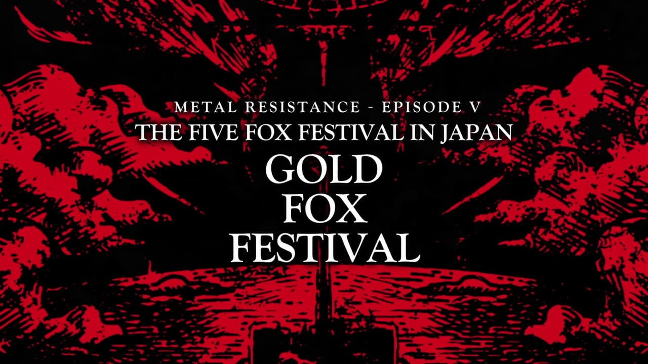 Backdrop – BABYMETAL THE FIVE FOX FESTIVAL IN JAPAN - GOLD FOX FESTIVAL