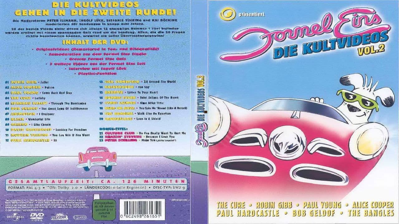 Backdrop – Formel Eins - Die Kultvideos Vol. 2