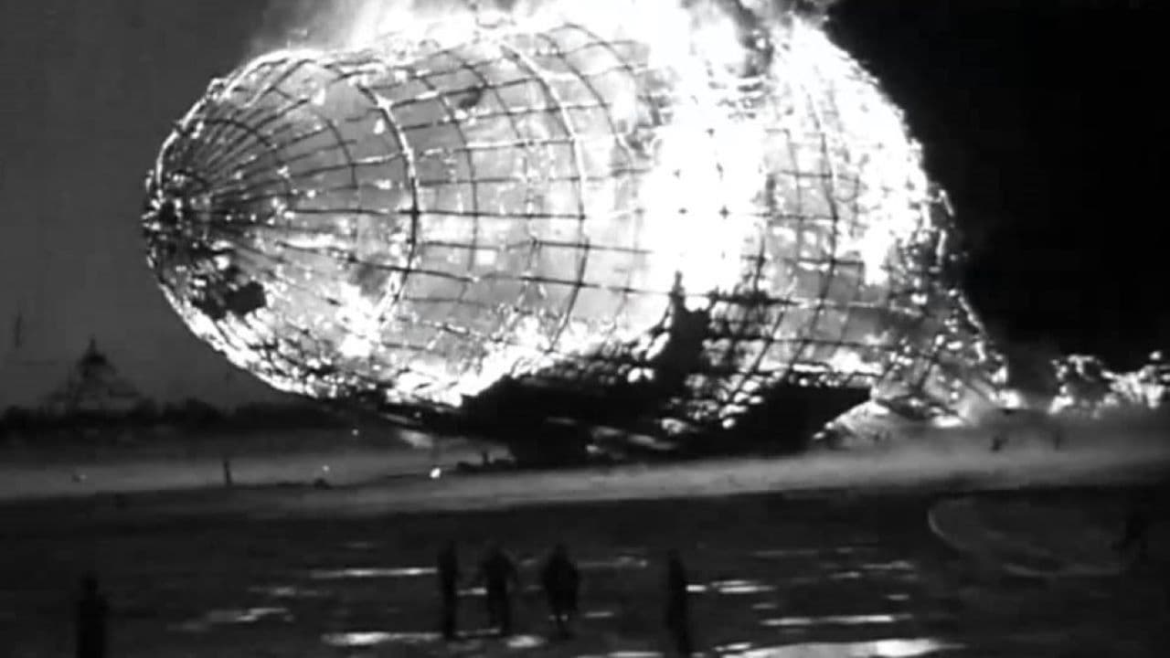 Backdrop – Hindenburg Disaster Newsreel Footage