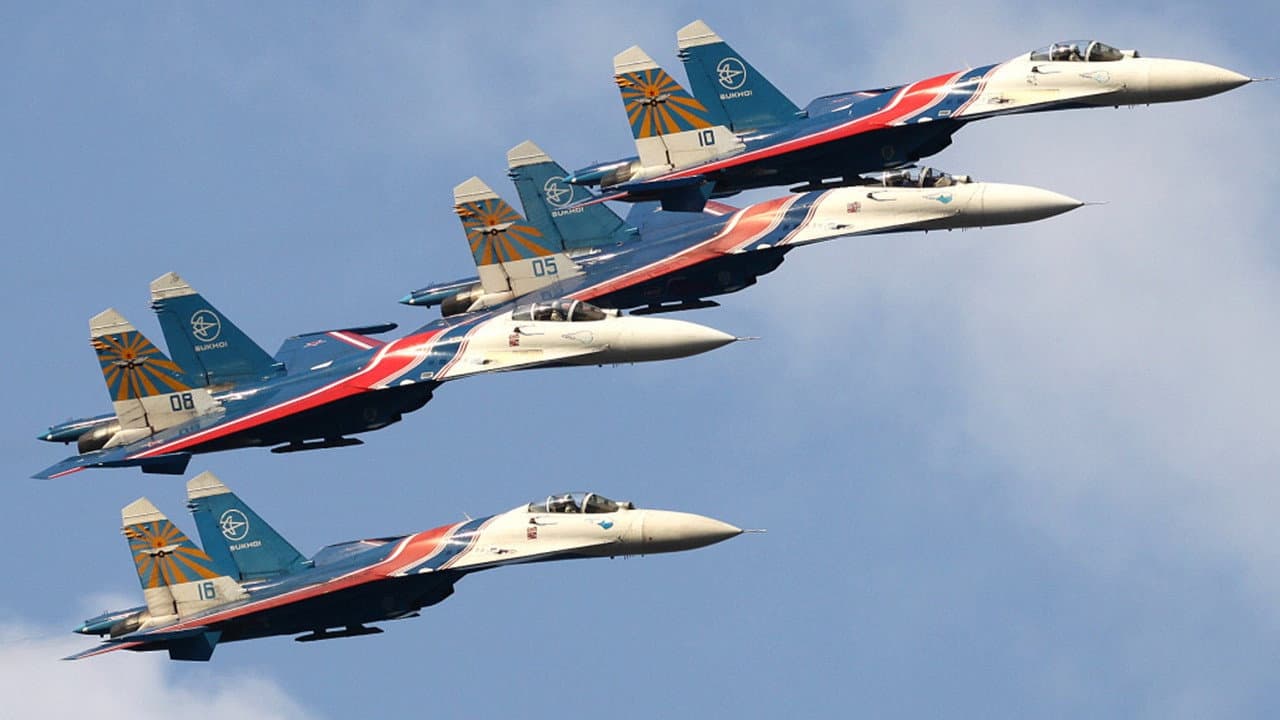 Backdrop – Russian Air Force 100th Anniversary Airshow