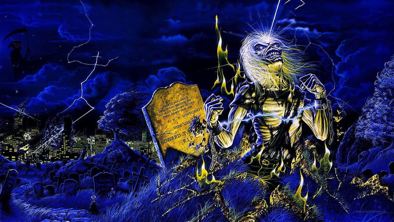 Backdrop – Iron Maiden: Live After Death