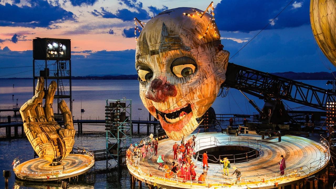 Backdrop – Rigoletto - Bregenz Festival 2019