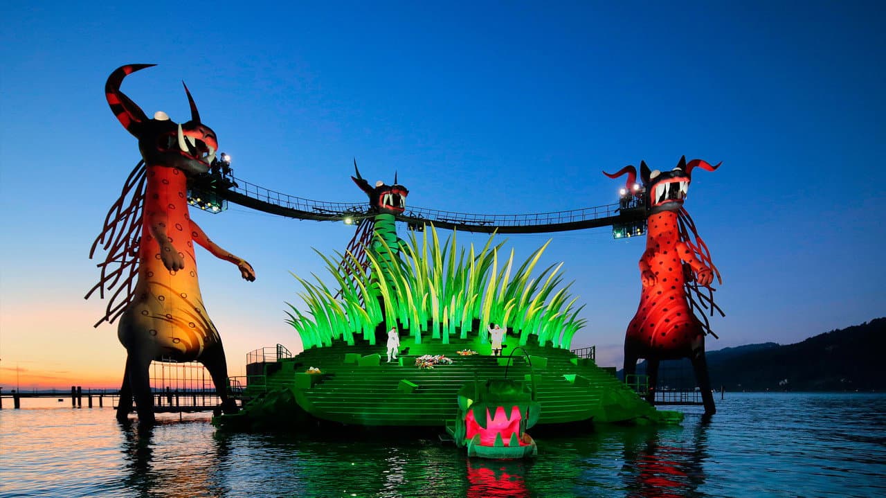 Backdrop – Die Zauberflöte, Bregenzer Festspiele