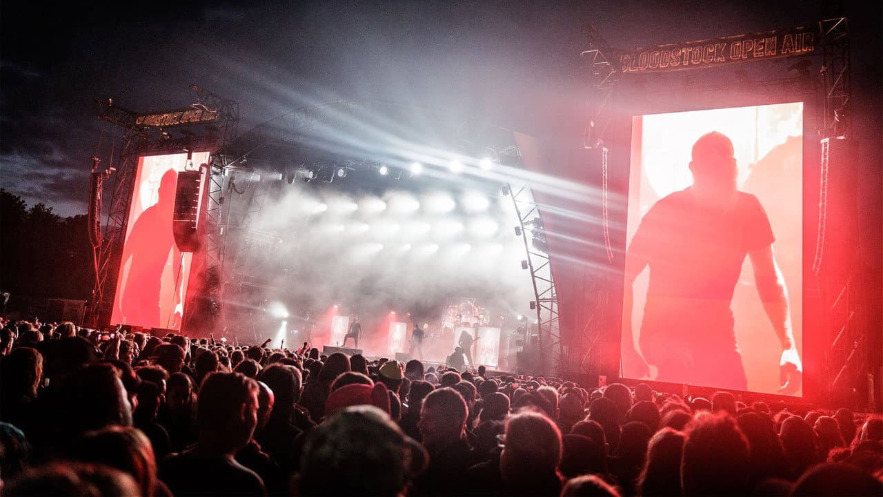 Backdrop – Meshuggah: Bloodstock Open Air 2023