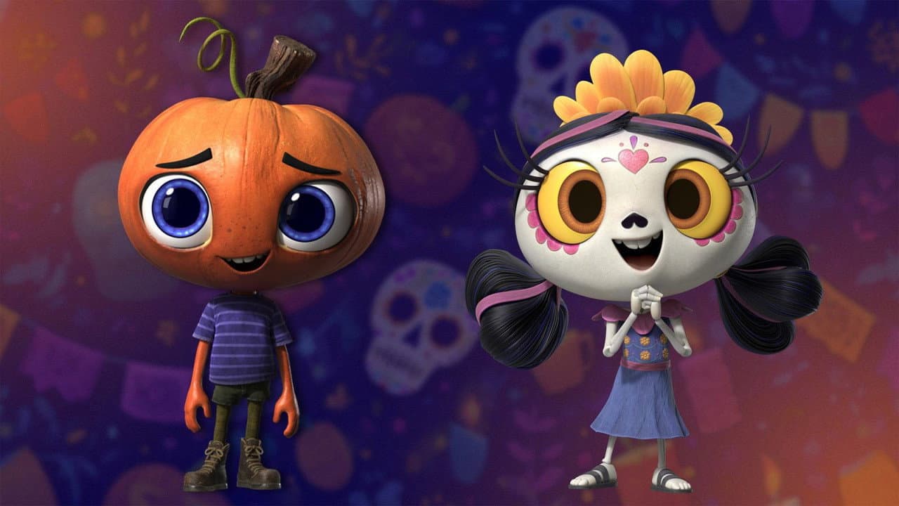 Backdrop – Halloween vs. Day of the Dead