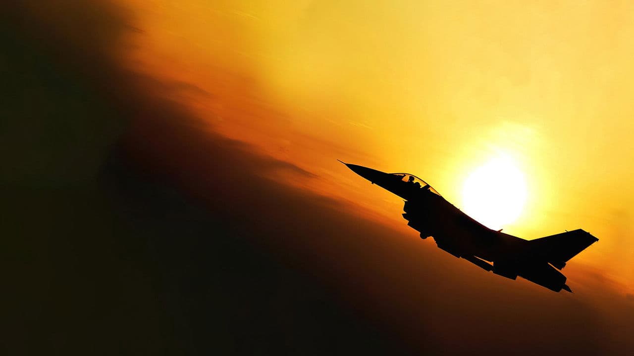 Backdrop – Kampfjets - Einsatz am Himmel