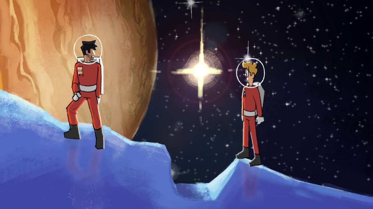 Backdrop – Jupiter & Europa