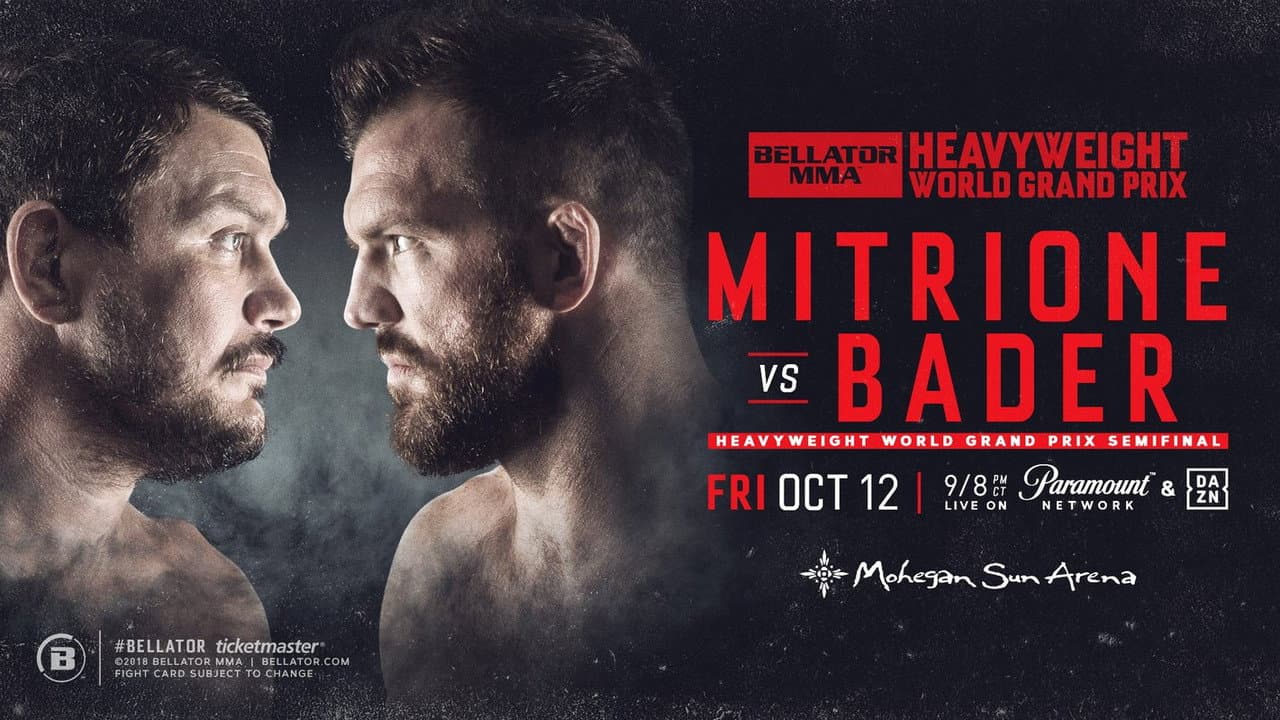 Backdrop – Bellator 207: Mitrione vs. Bader