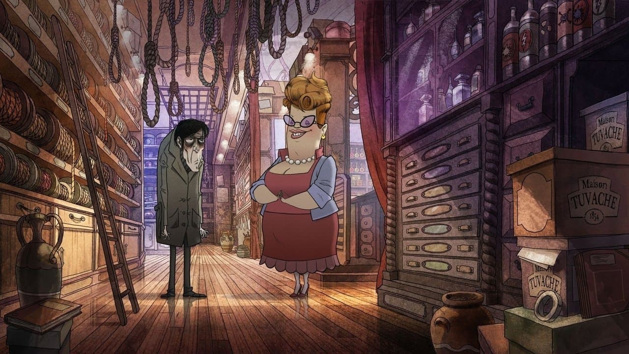 Backdrop – The Suicide Shop 3D