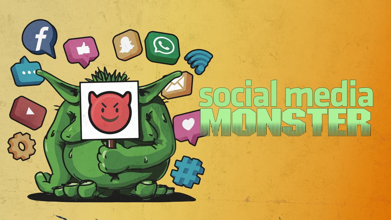 Backdrop – Social Media Monster