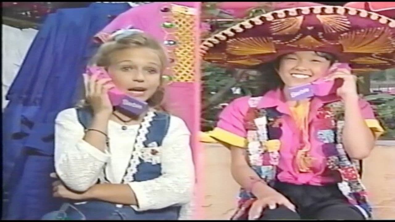 Backdrop – Barbie Birthday Party at Walt Disney World Epcot '94