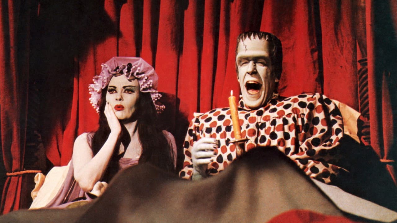 Backdrop – Die Munsters - Gespensterparty