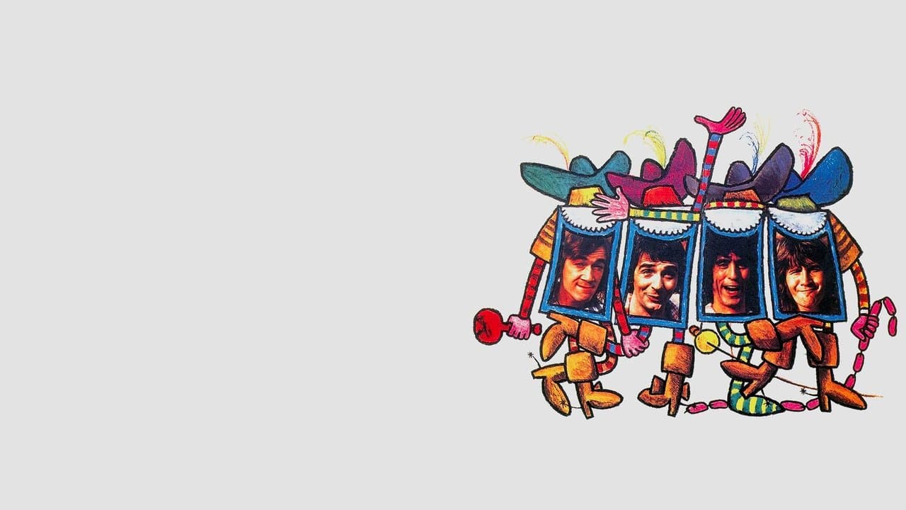 Backdrop – Die tollen Charlots - Wir viere sind die Musketiere