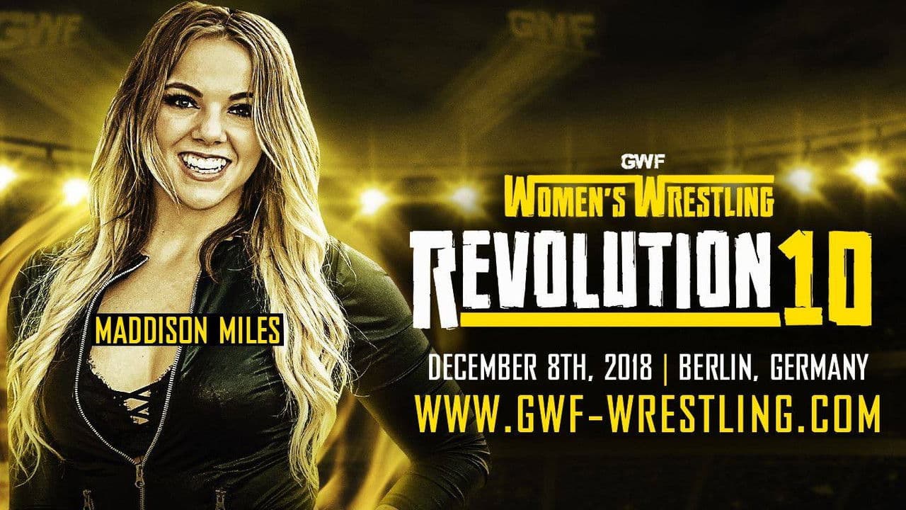 Backdrop – GWF. Women Wrestling Revolution 10