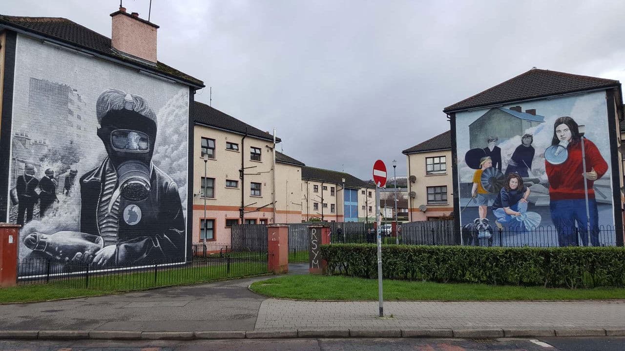 Backdrop – Battle of the Bogside