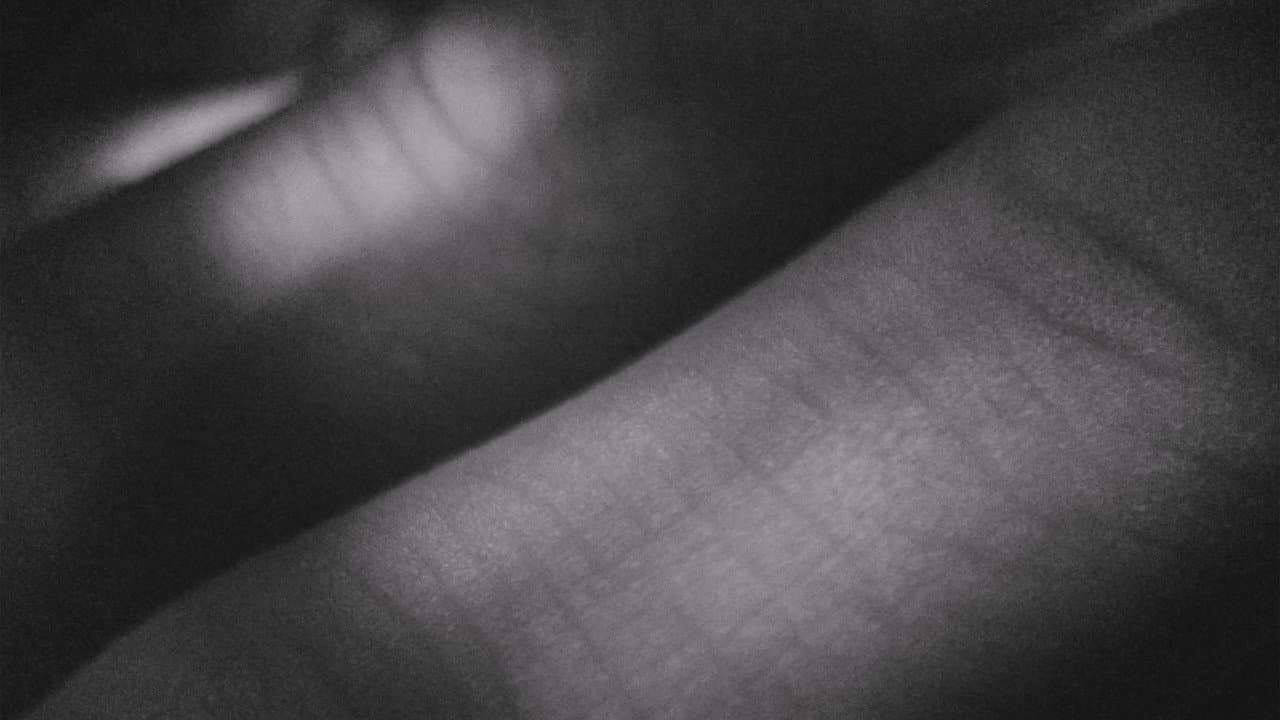 Backdrop – bleared eyes of blue glass