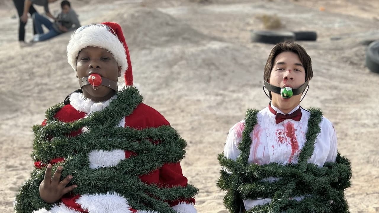 Backdrop – Dont Shoot me Santa.