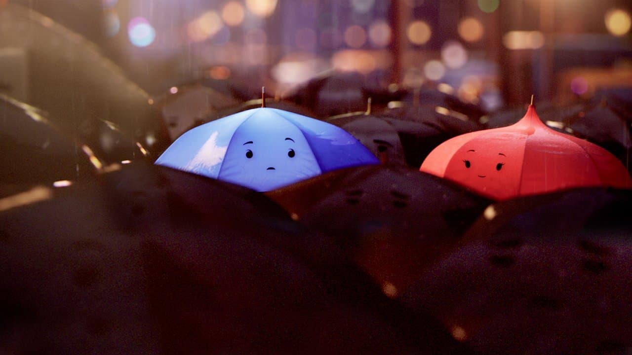 Backdrop – Der blaue Regenschirm