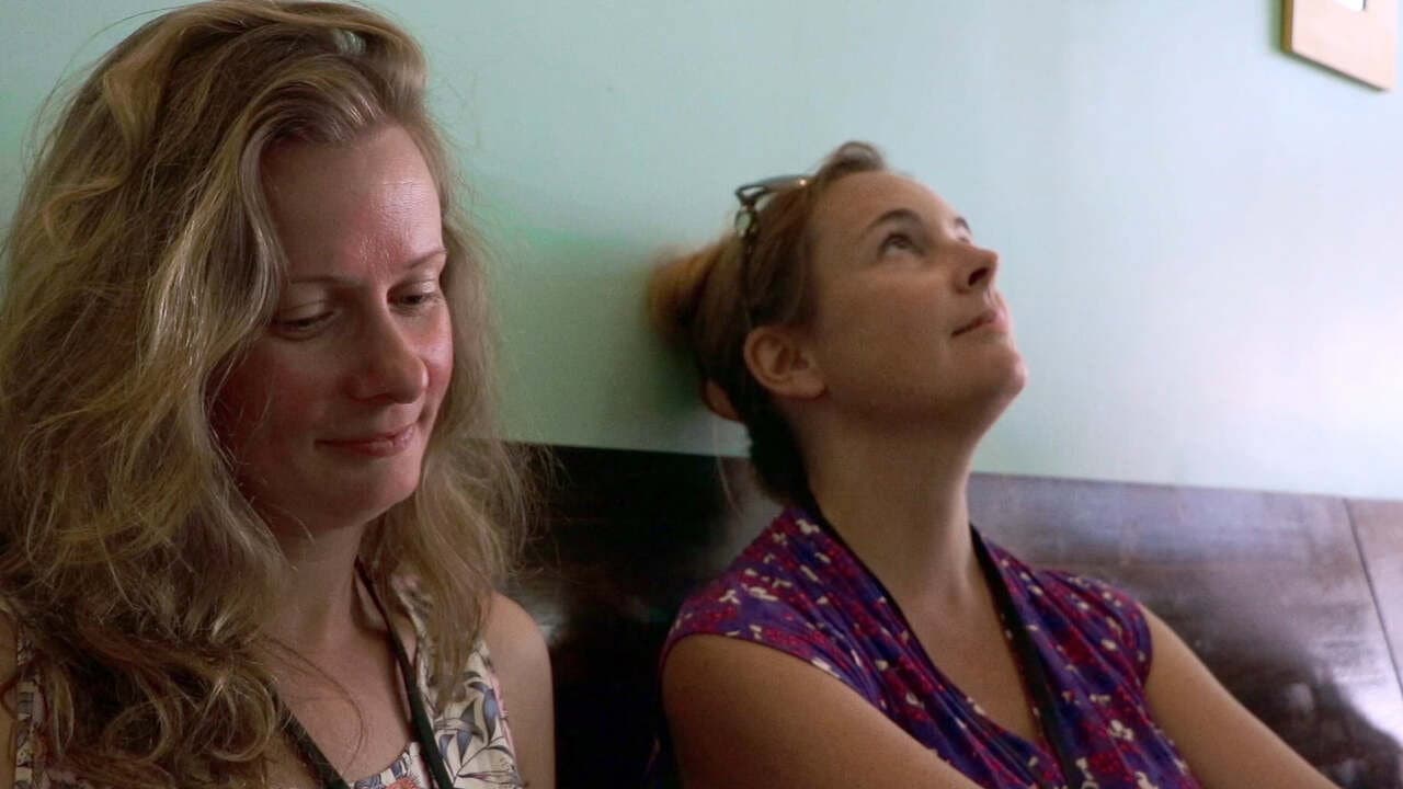 Backdrop – Two Straight Girls at a Queer Fest