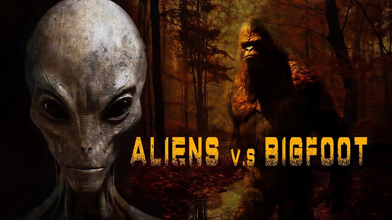 Backdrop – Aliens vs. Bigfoot