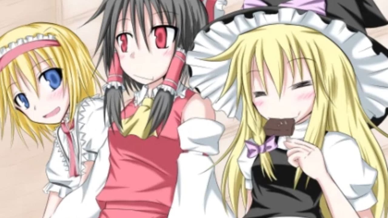 Backdrop – 魔理沙とアリスのクッキーKiss