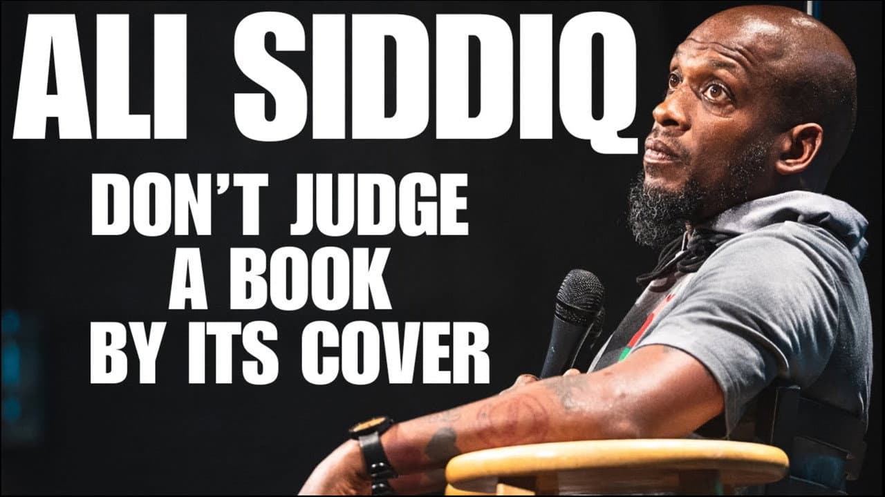 Backdrop – Ali Siddiq: Don't Judge A Book by Its Cover