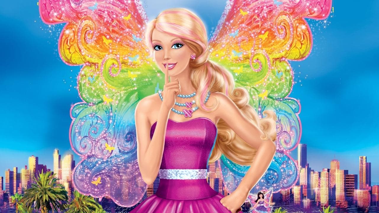 Backdrop – Barbie - Die geheime Welt der Glitzerfeen