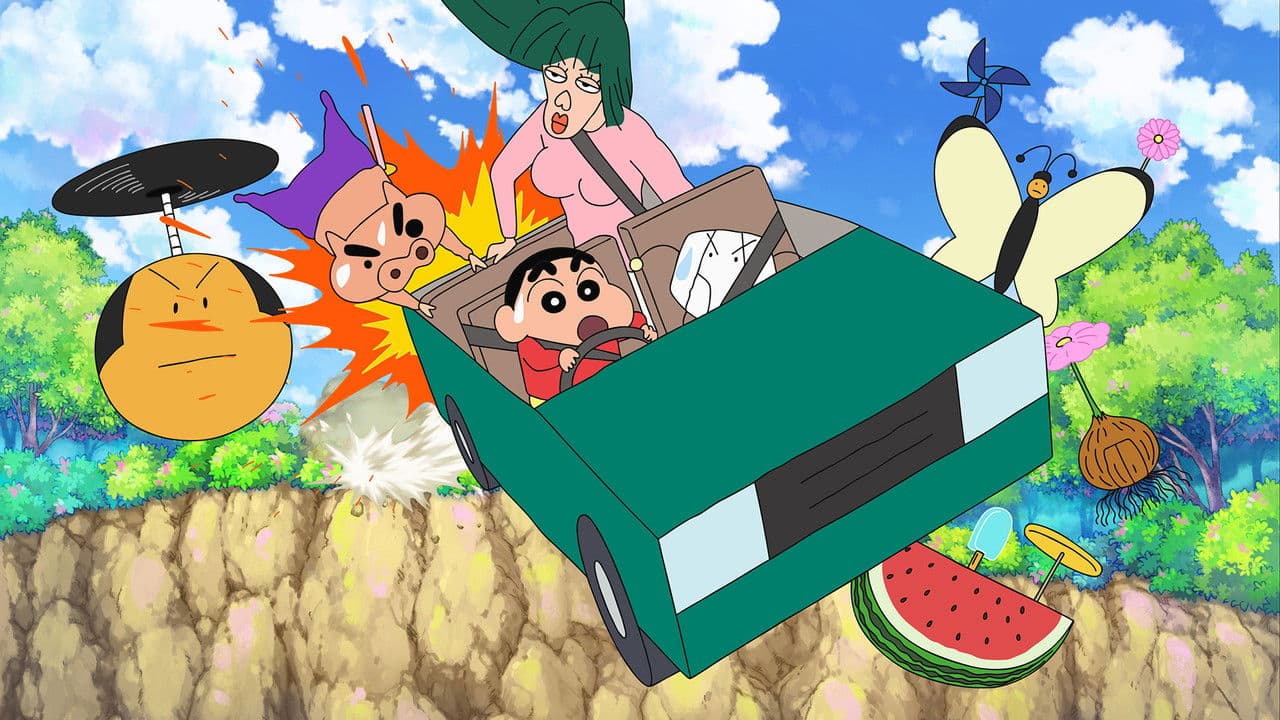Backdrop – Shinchan: Crash! Königreich Kritzel und fast vier Helden