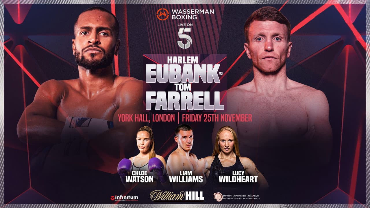 Backdrop – Harlem Eubank vs Tom Farrell