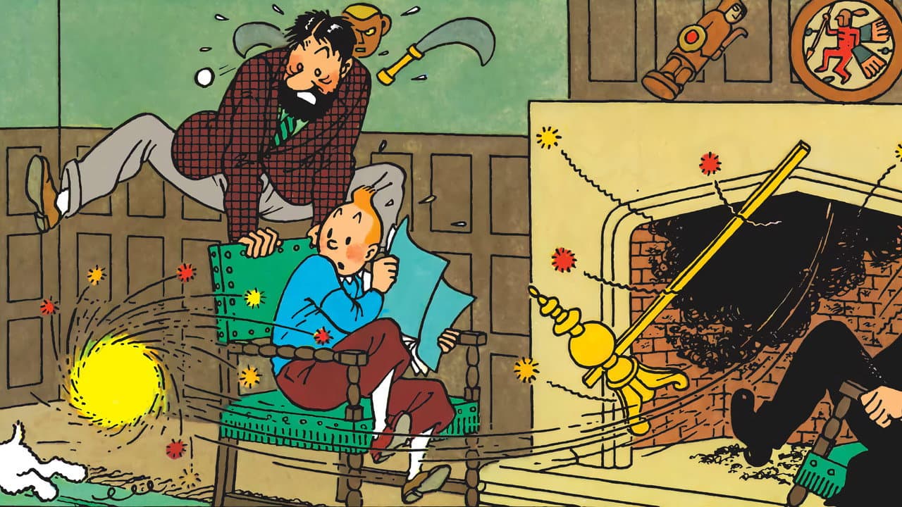 Backdrop – Tim und Struppi - Die sieben Kristallkugeln