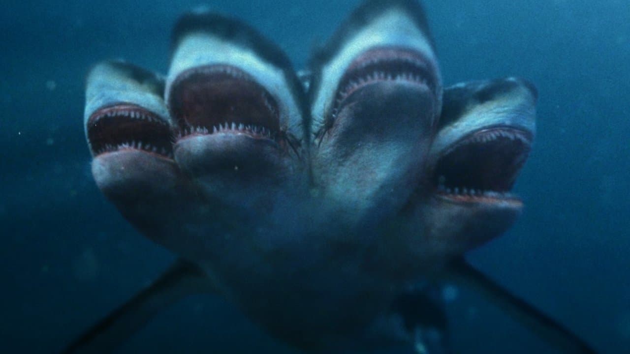 Backdrop – 5-Headed Shark Attack