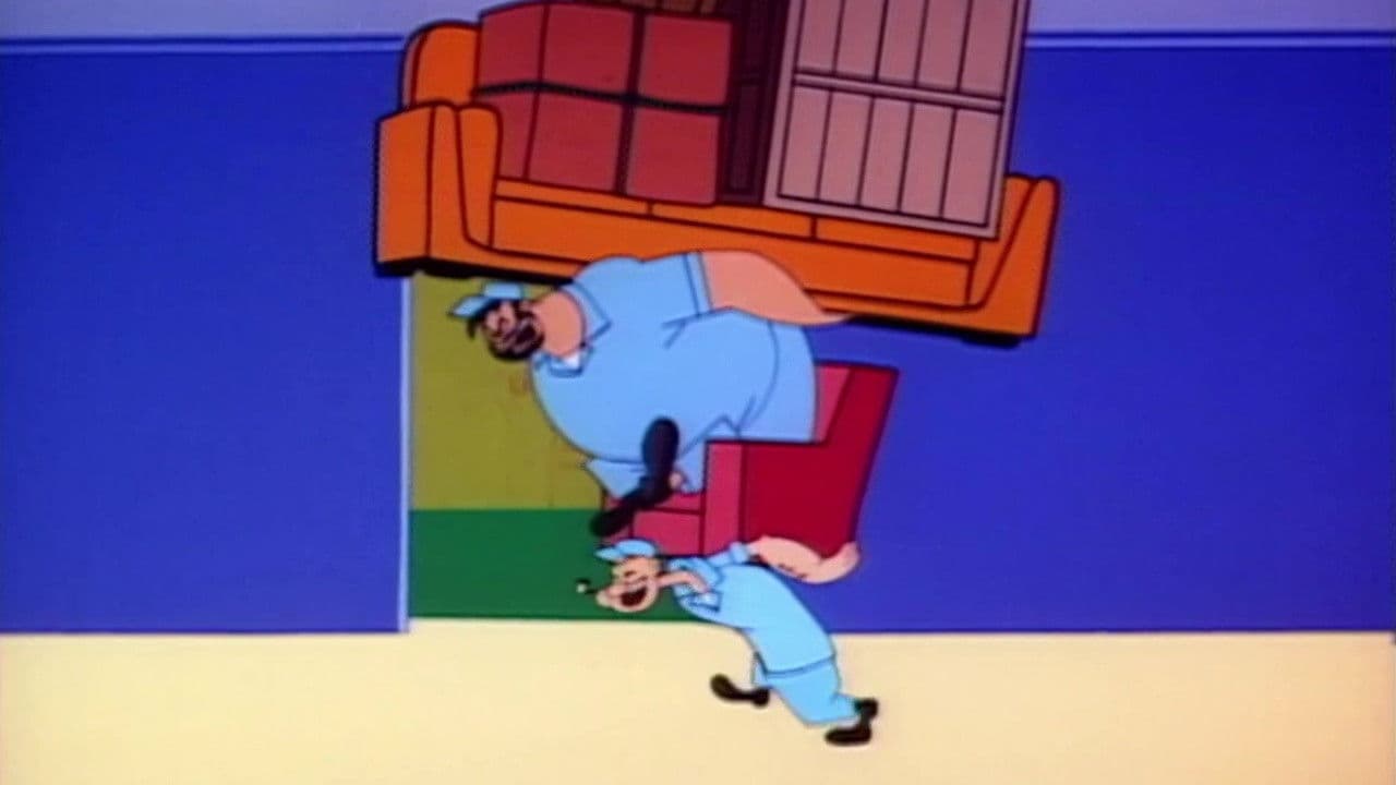 Backdrop – Popeye als Möbelpacker