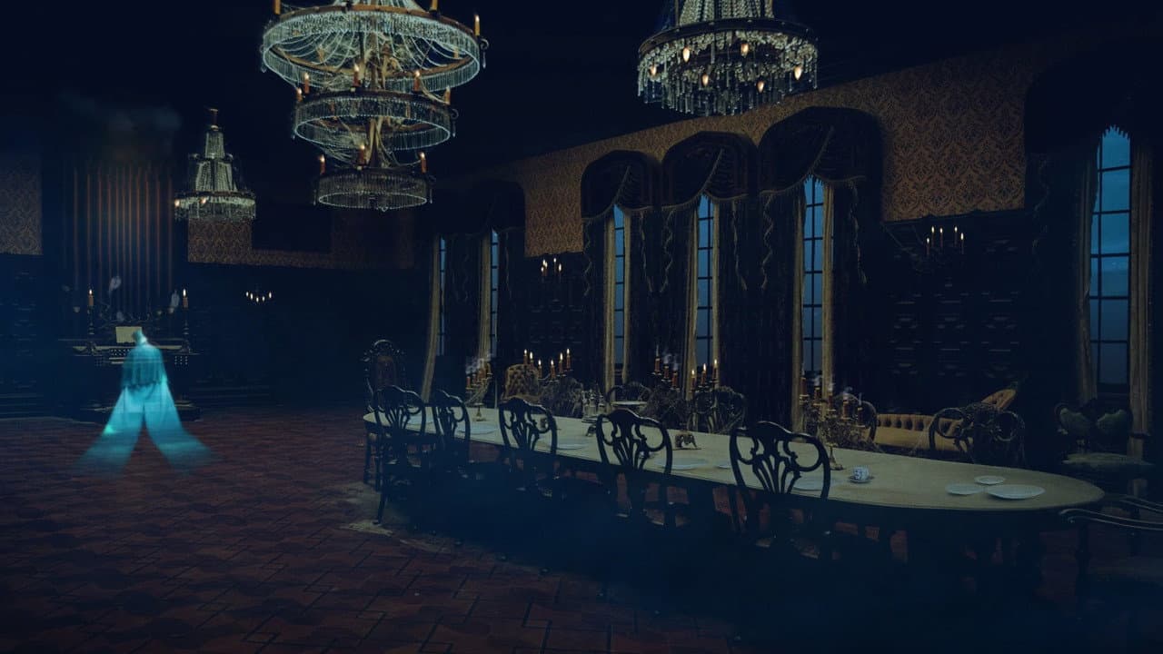 Backdrop – Haunted Mansion: Swinging Wake