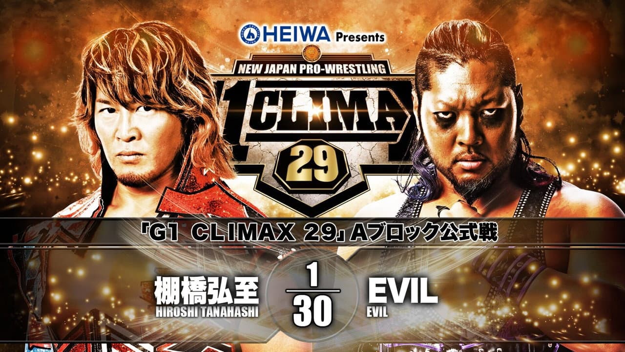Backdrop – NJPW G1 Climax 29: Day 11