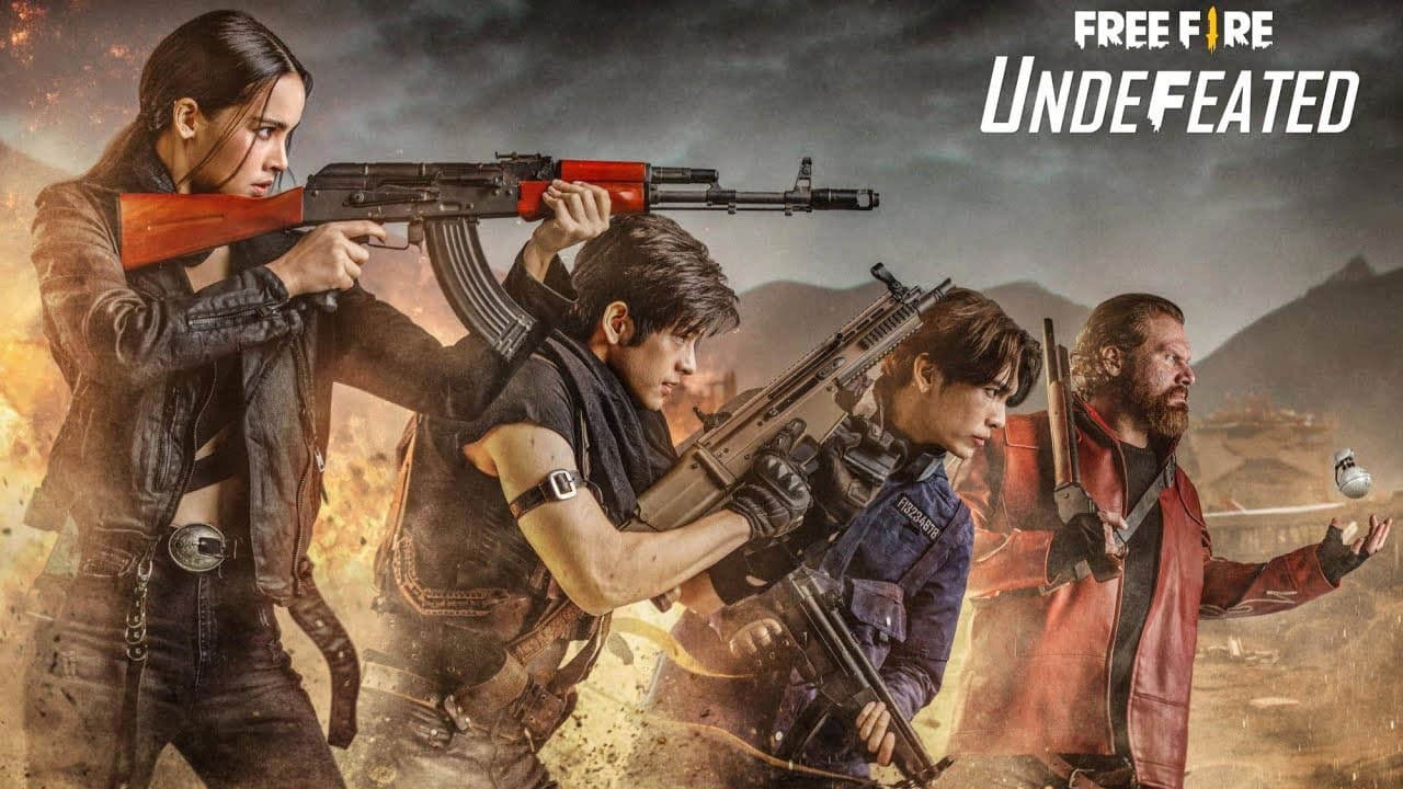 Backdrop – UNDEFEATED - Garena Free Fire