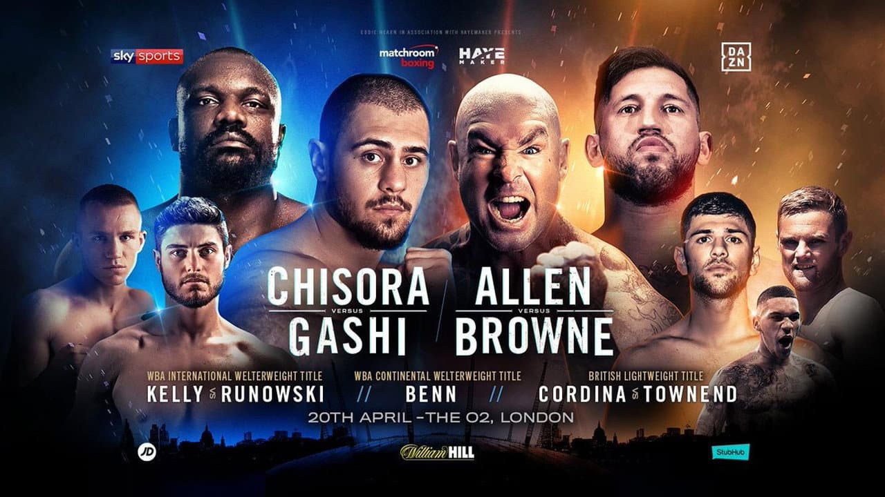 Backdrop – Derek Chisora vs. Senad Gashi