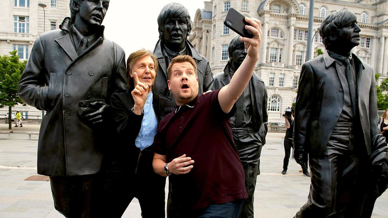 Backdrop – Carpool Karaoke: When Corden Met McCartney Live From Liverpool