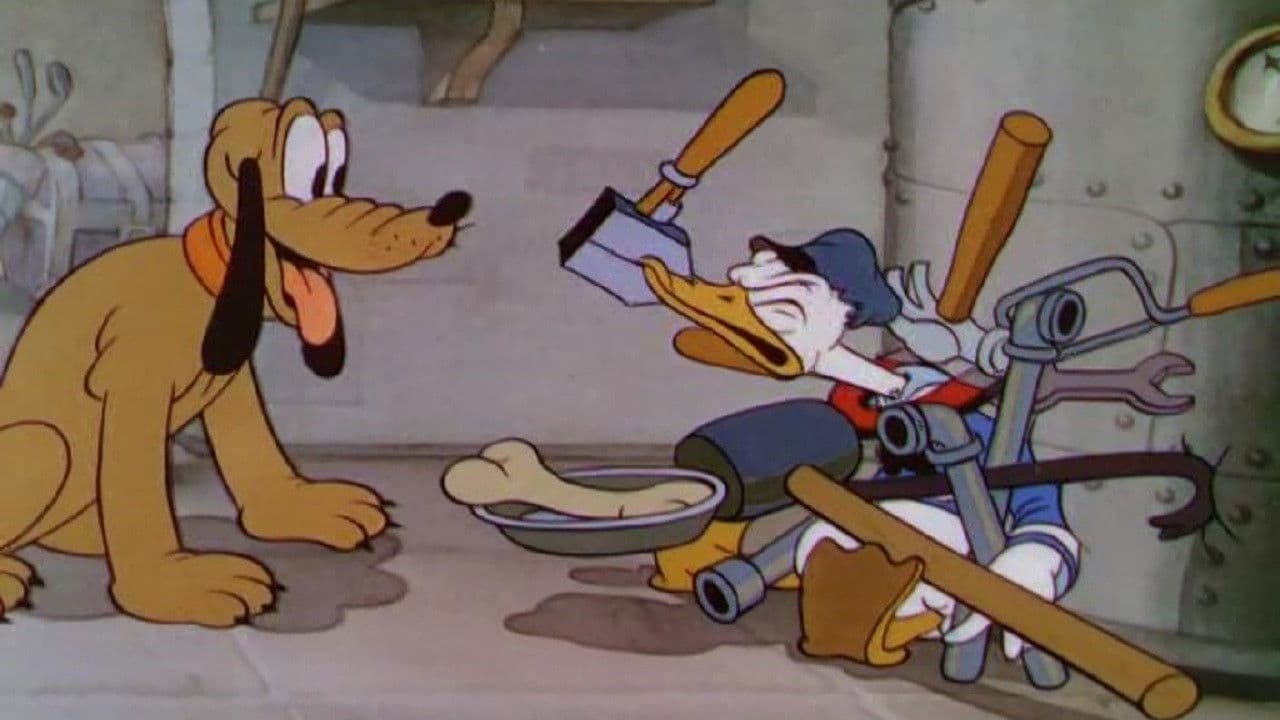 Backdrop – Donald und Pluto